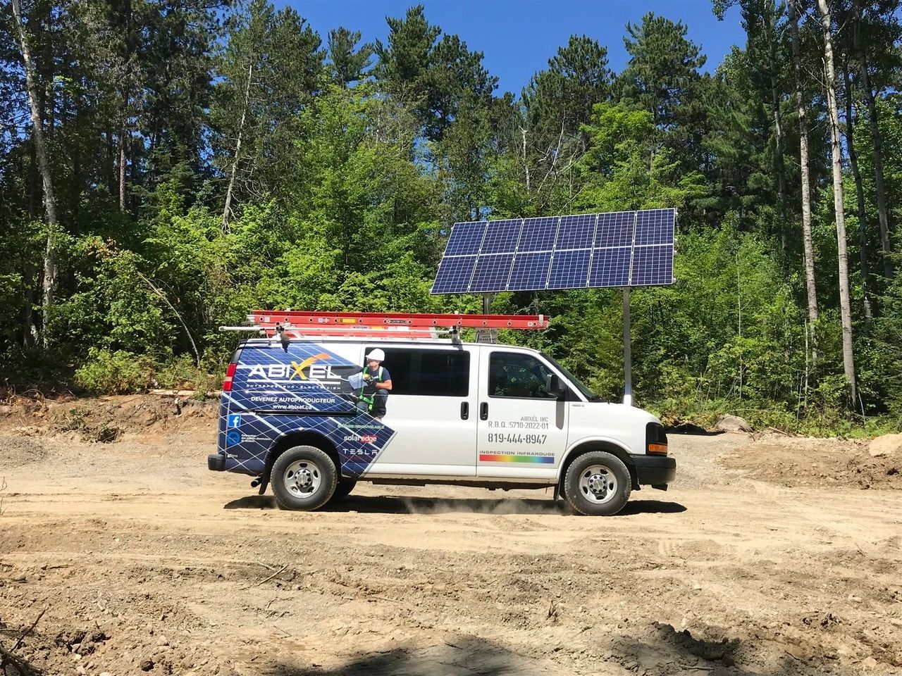 Installation au sol en région